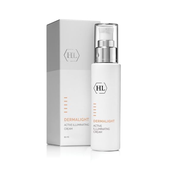Dermalight Active Illuminating Cream Активний крем освітлює пігментні плями і перешкоджає їх утворенню, зміцнює судини, має протизапальну і антиоксидантну дію, покращує мікроциркуляцію