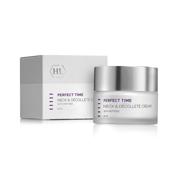 Perfect Time Neck & Decollete Cream Спеціальна формула для догляду за областю шиї і декольте, з зміцнює і підтягує